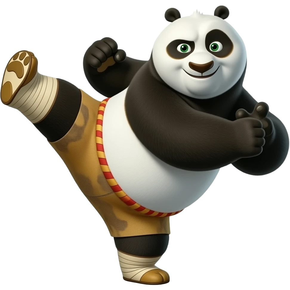 Kung Fu Panda emoji