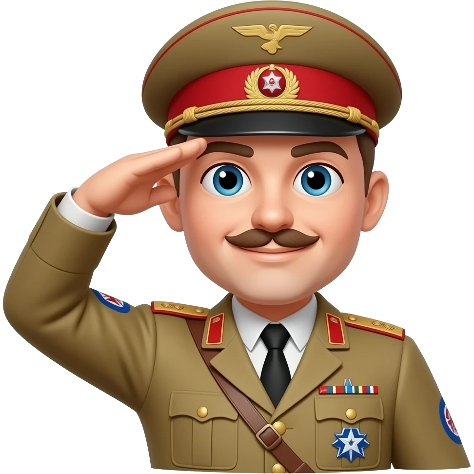 Natzi salute emoji
