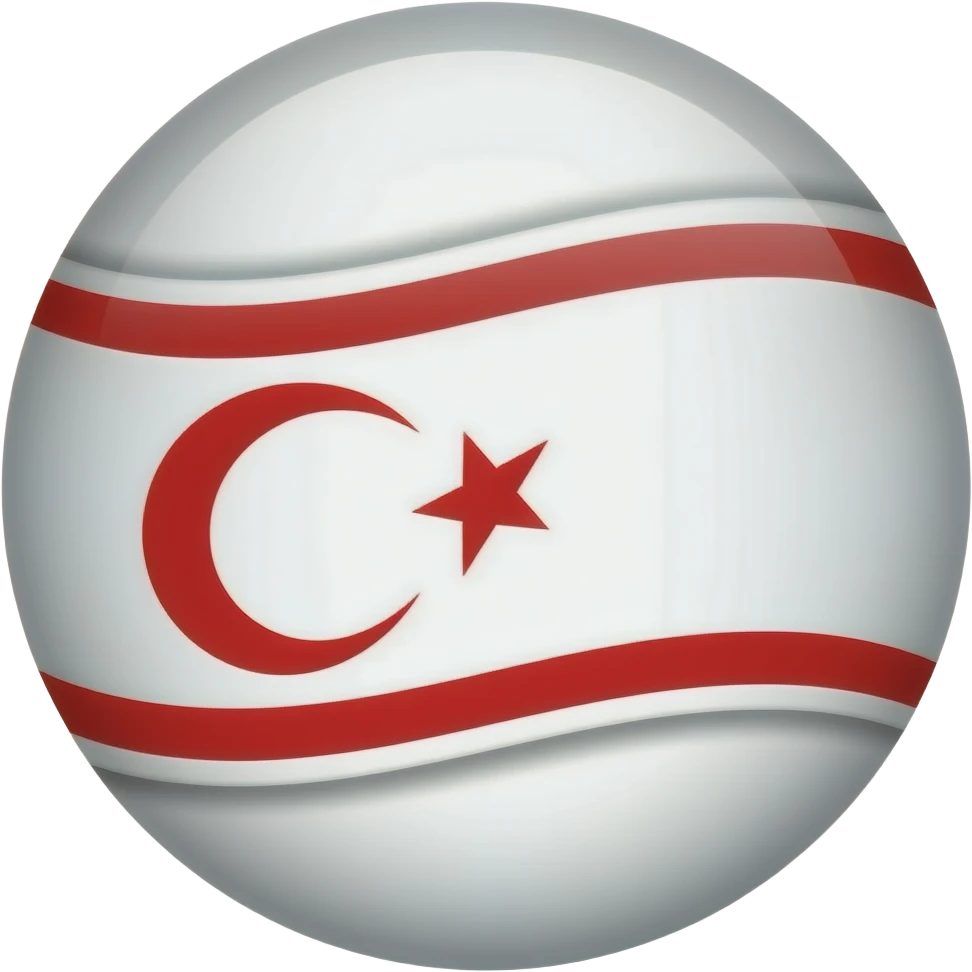 Turkish Republic of Northern Cyprus flag emoji emoji