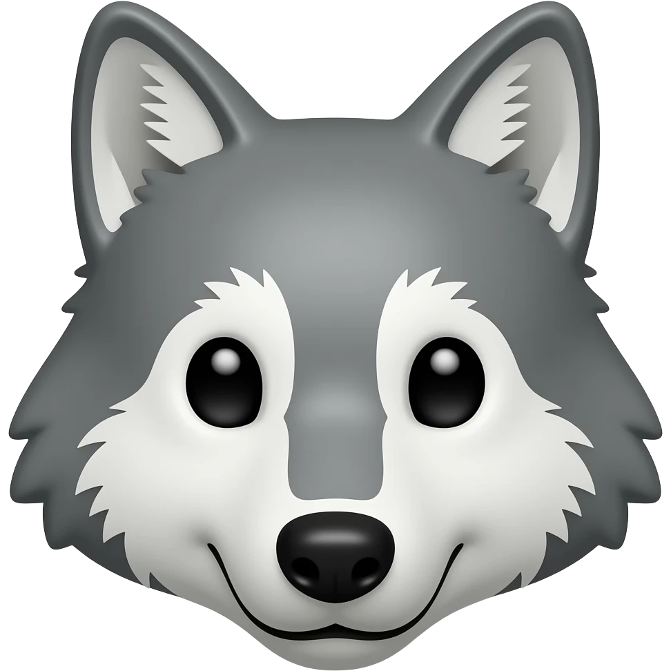 Db emojis wolf like Text emoji