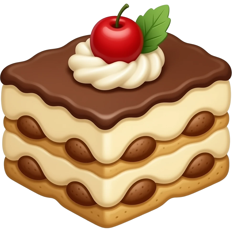 An emoji of tiramisu emoji