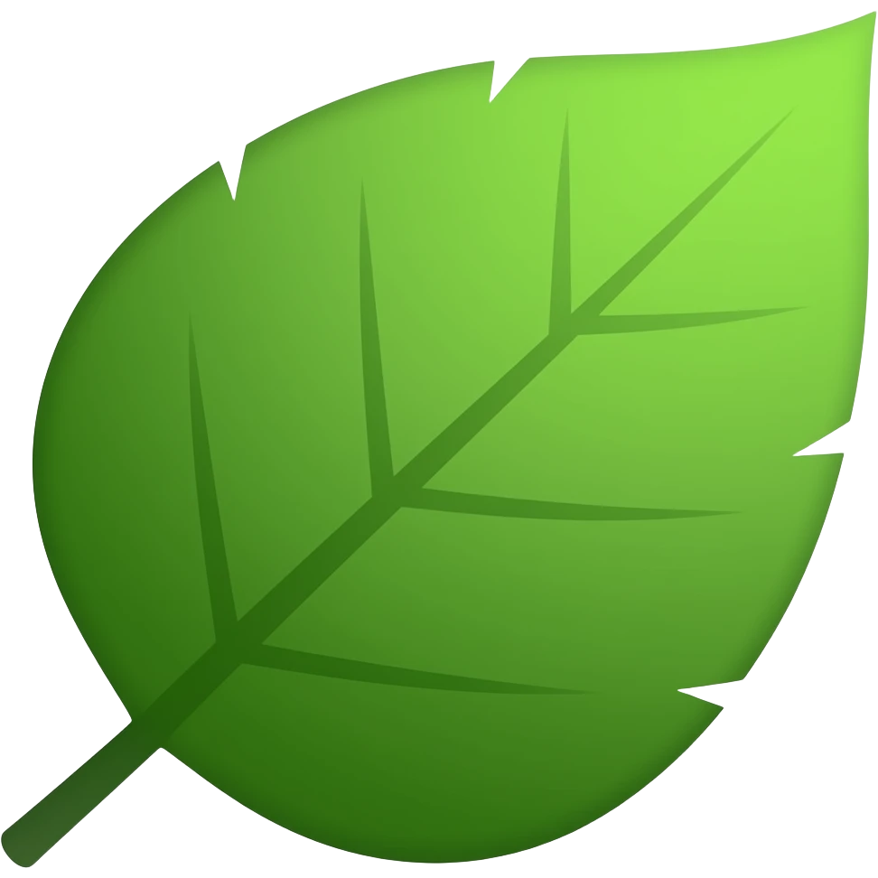 Leaf emoji