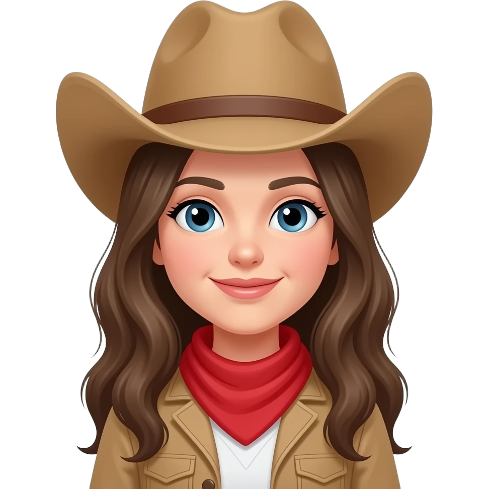 Cowgirl emoji