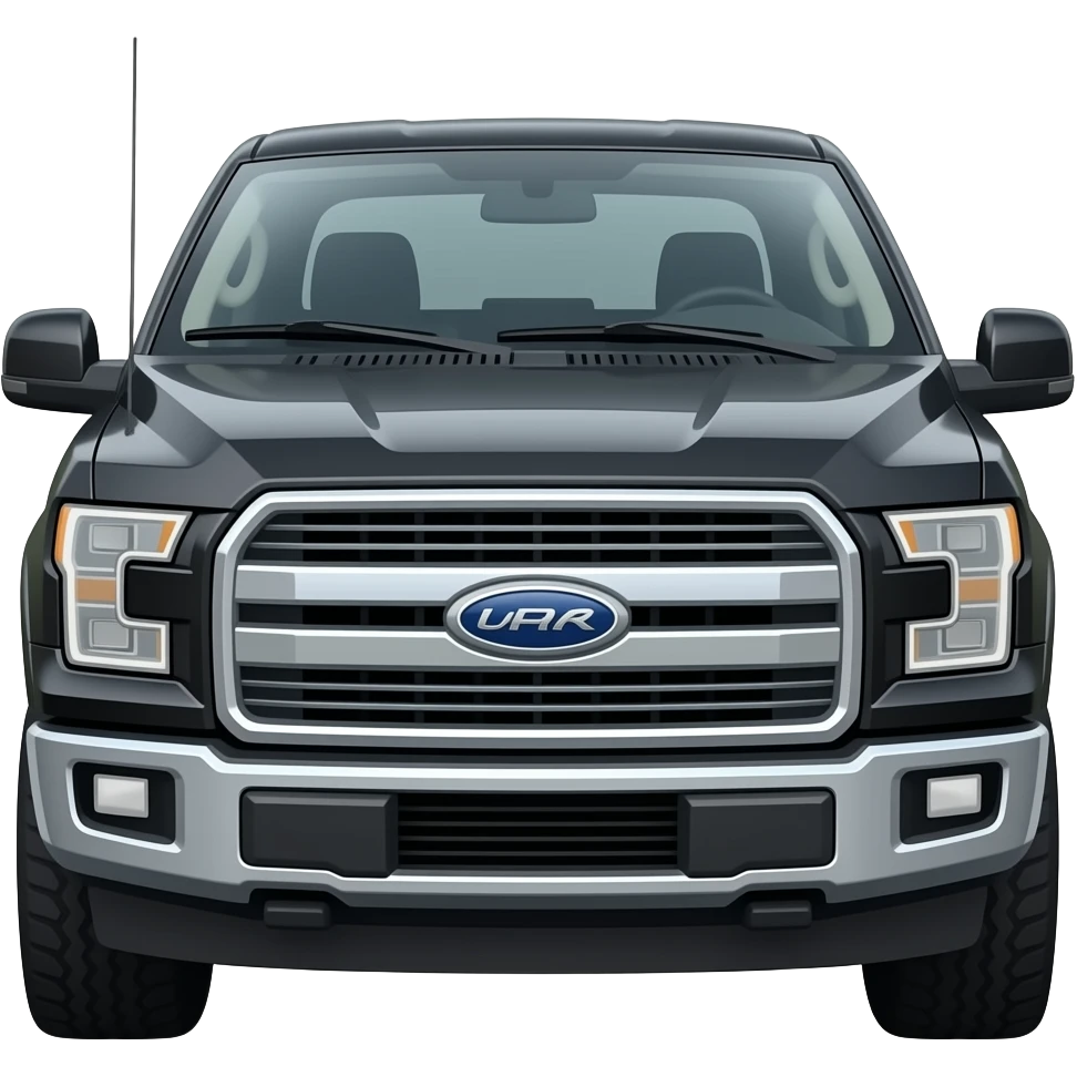 Create a black ford f-150 lariat emoji