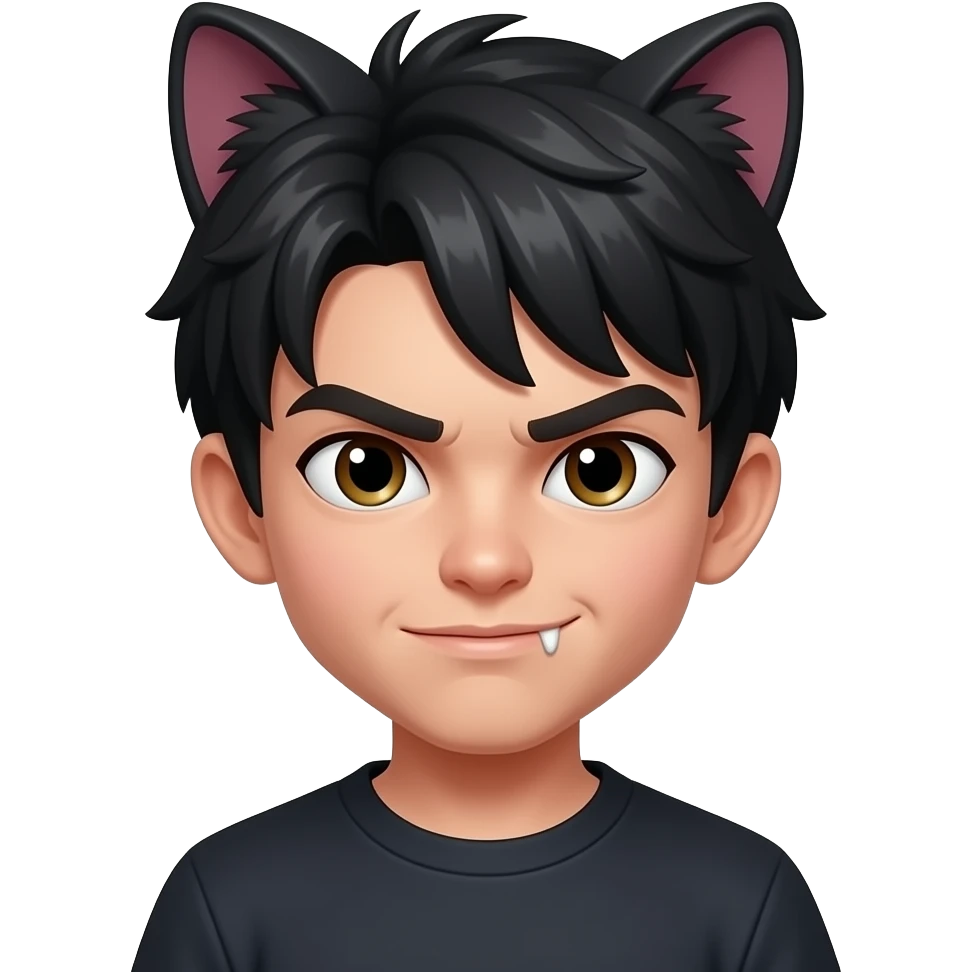 邪神是臭男娘男 猫耳朵 emoji