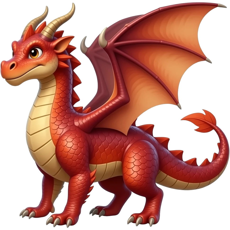 The Red Dragon from Avatar emoji