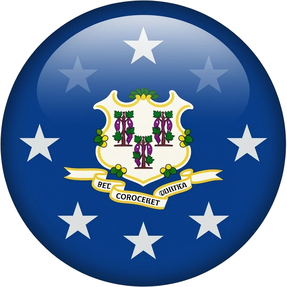 Connecticut flag emoji emoji