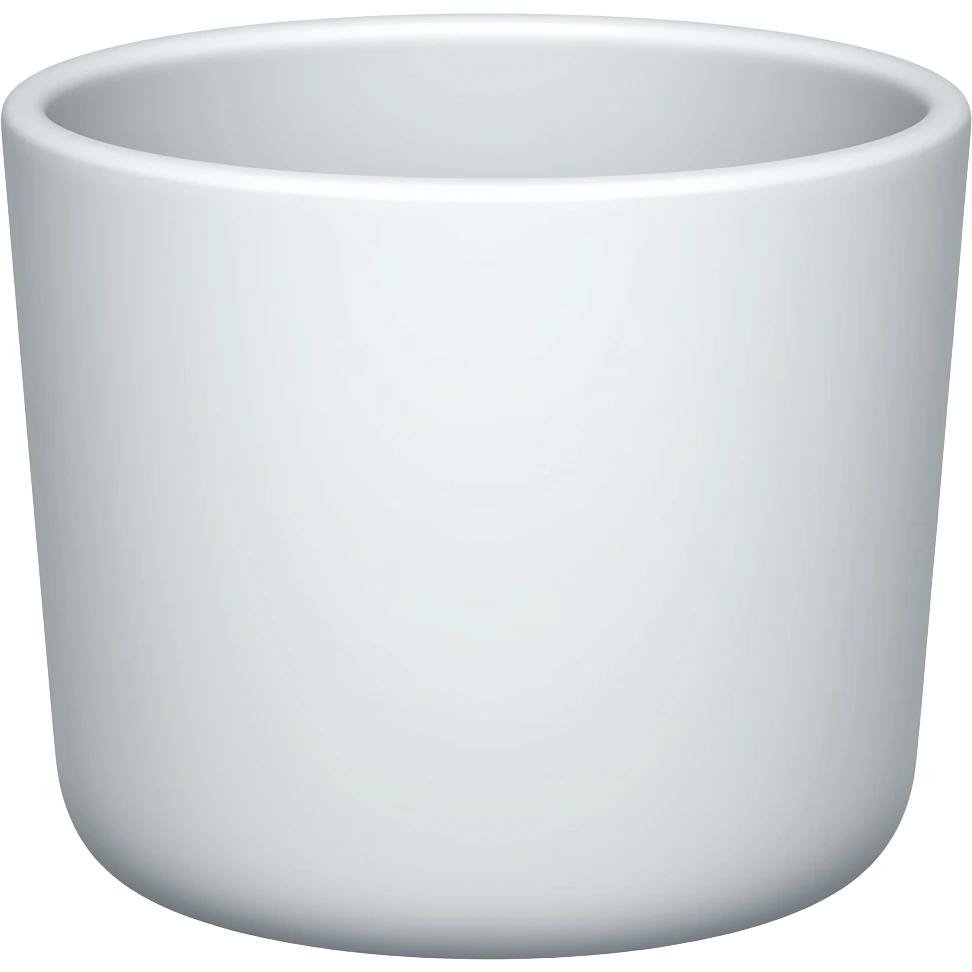 white cup without handle emoji