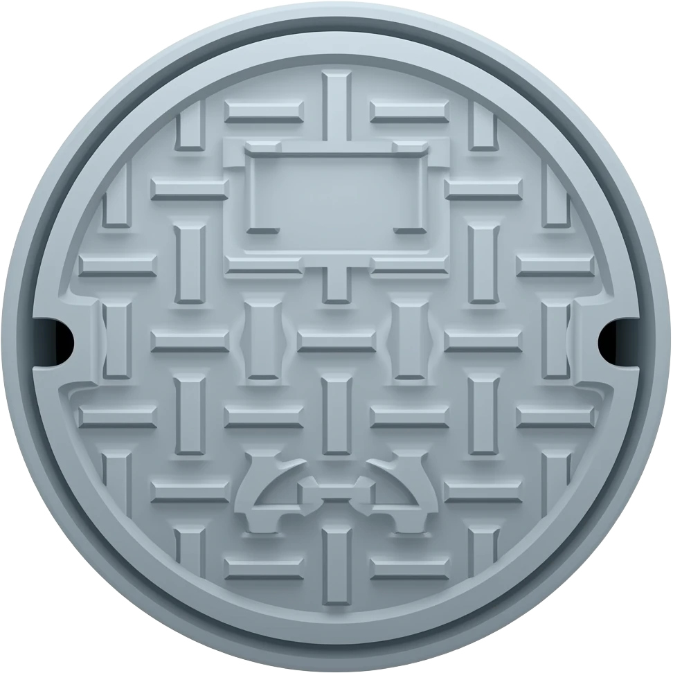 #1E3A8A SEWER COVER emoji