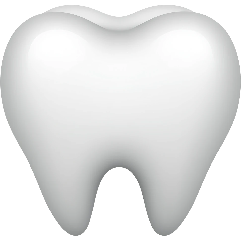 Tooth emoji