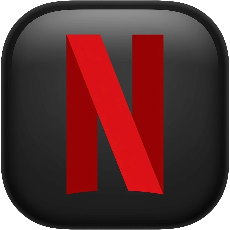 UNE LETTRE N EN ROUGE COMME NETFLIX emoji