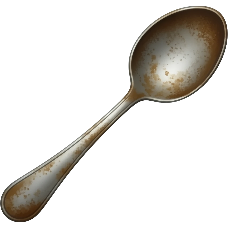 rusty spoon emoji