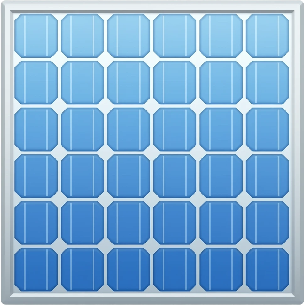 solar panel emoji