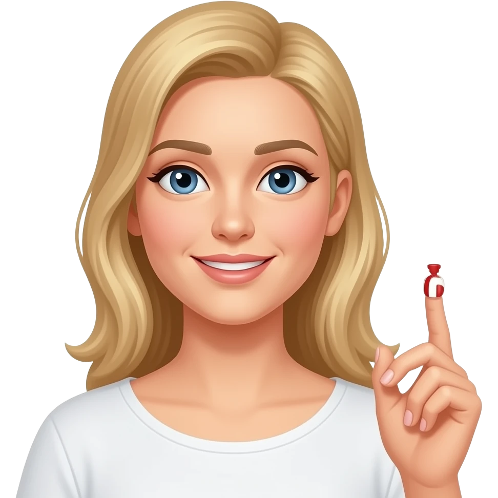 French pedicure natural emoji