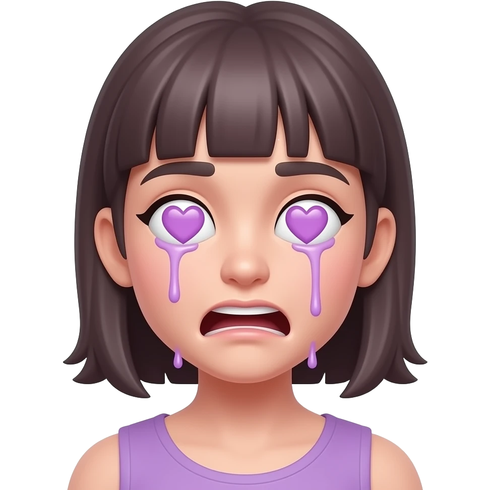 🫠+😍 emoji