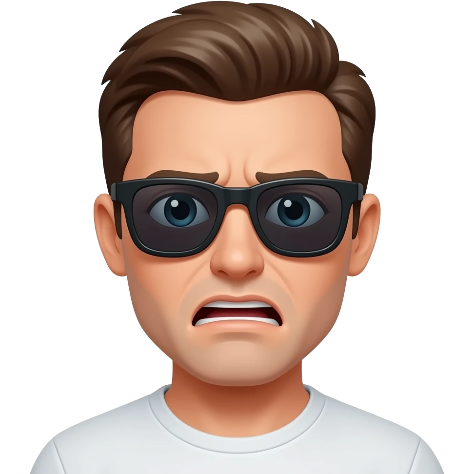 😎+😨 emoji