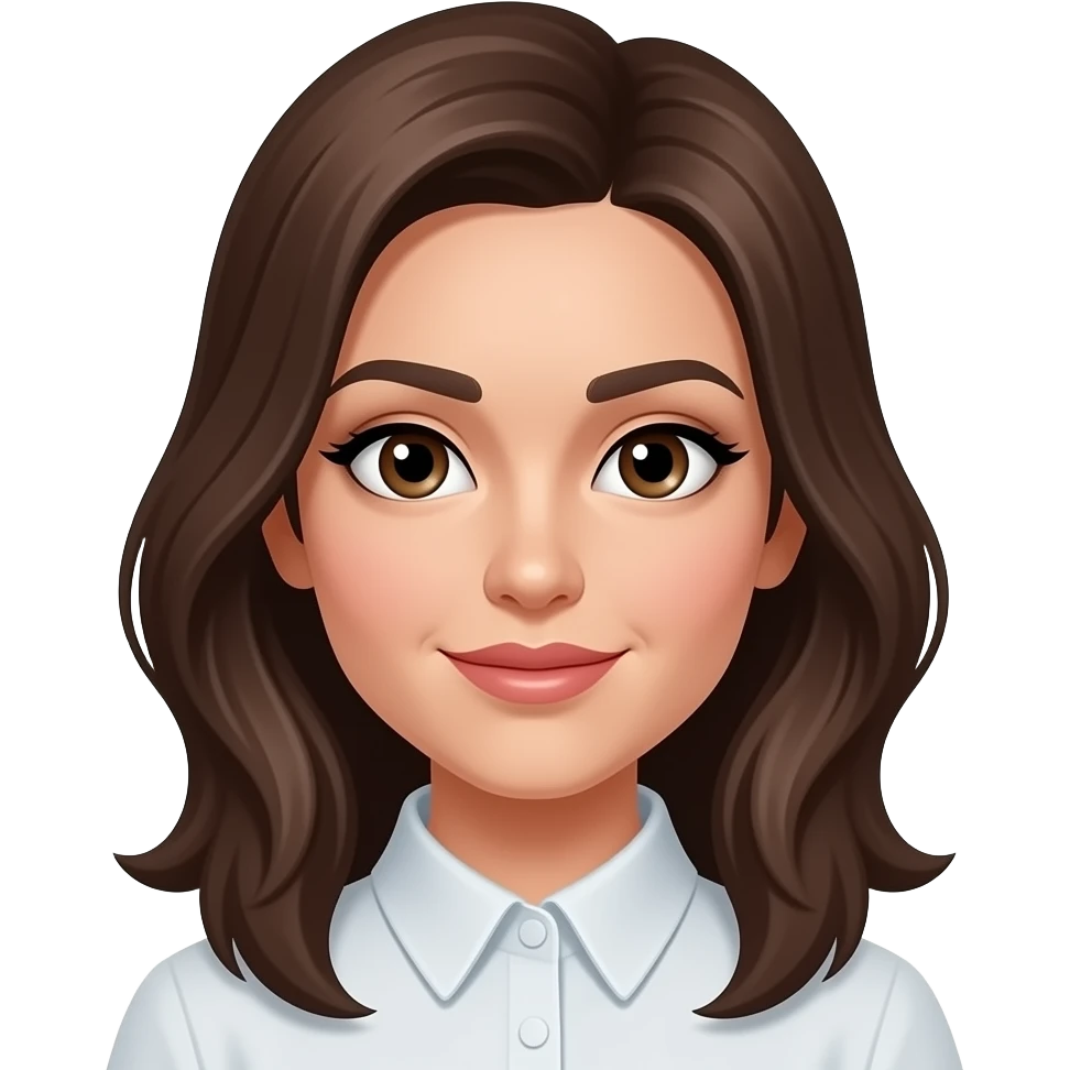 mujer maquillada cabeza emoji