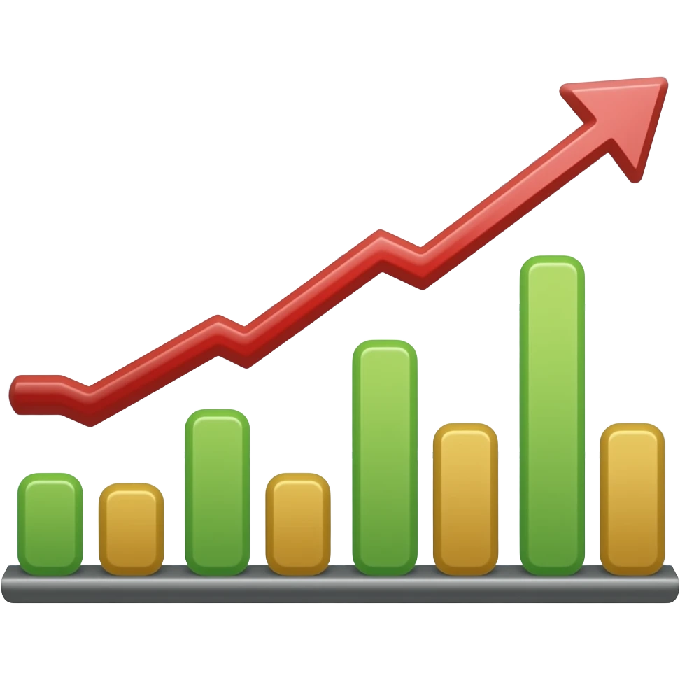 result, effect (please make a retention graph / progres bar / progres graph) emoji
