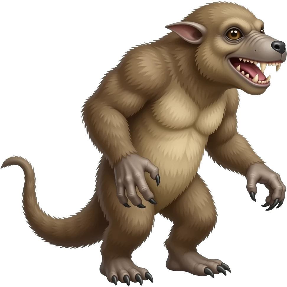 Chupacabra creature emoji