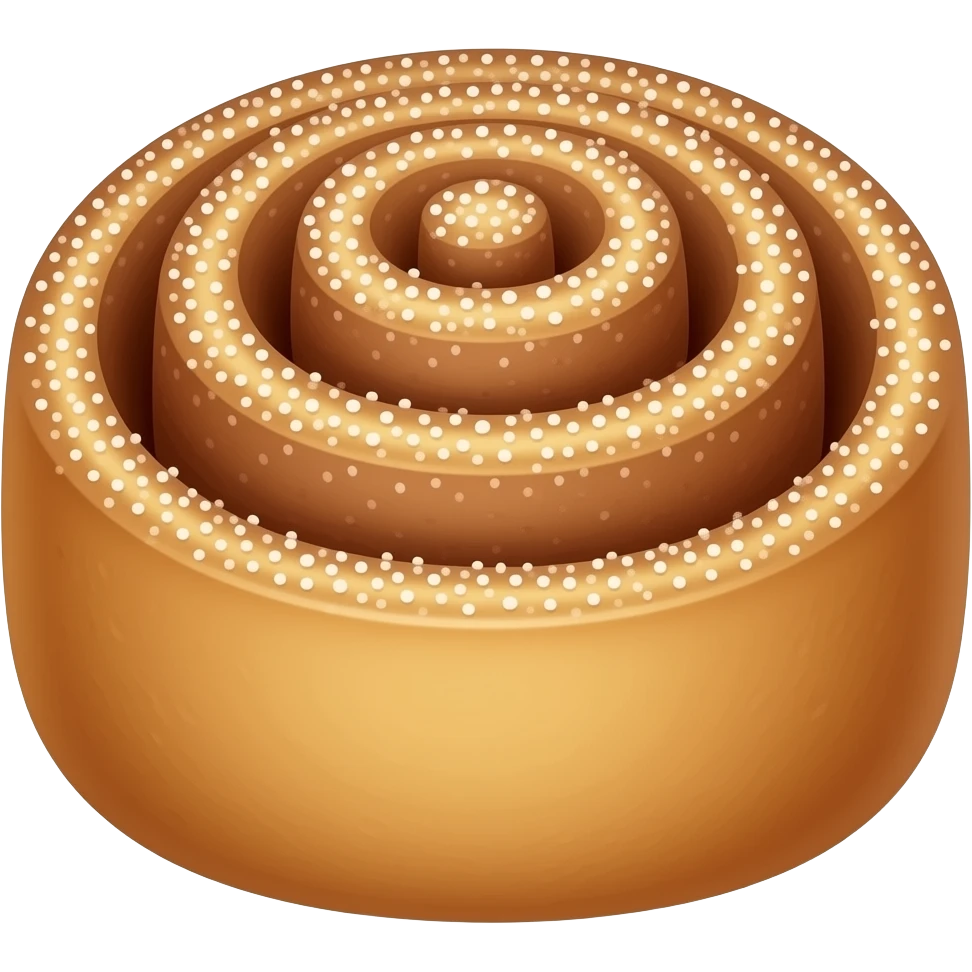 Cinnamon roll emoji