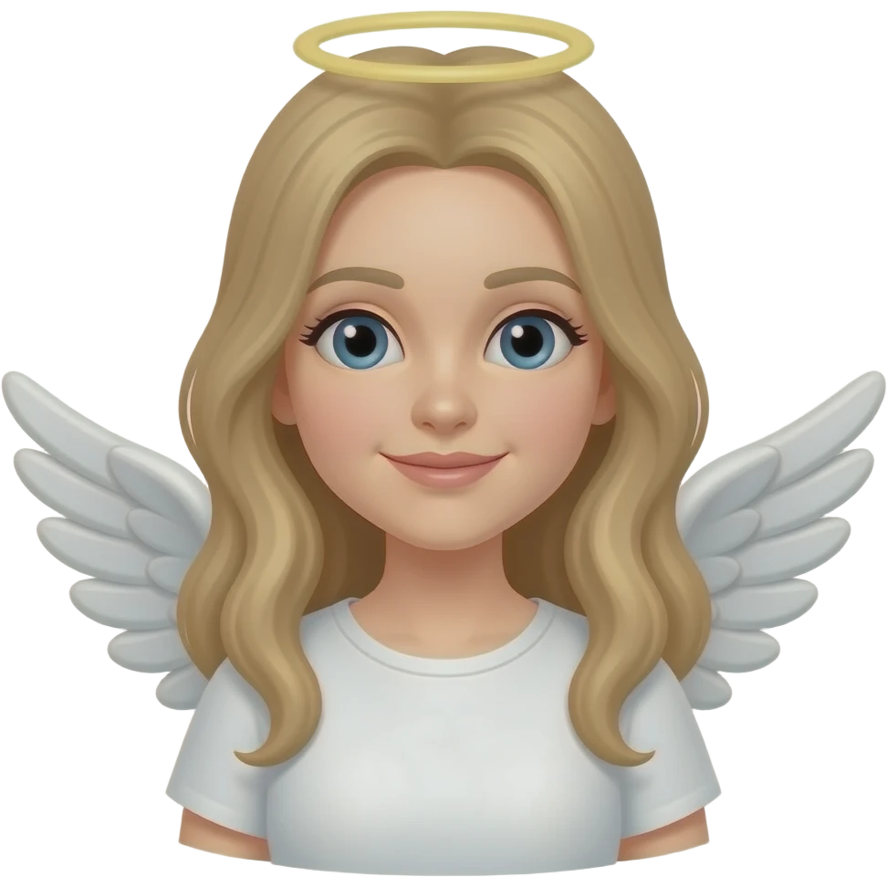 woman angel emoji