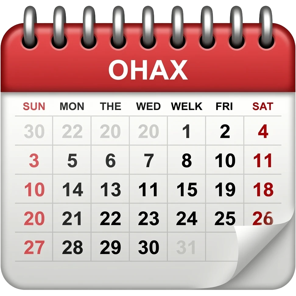 Calendar emoji
