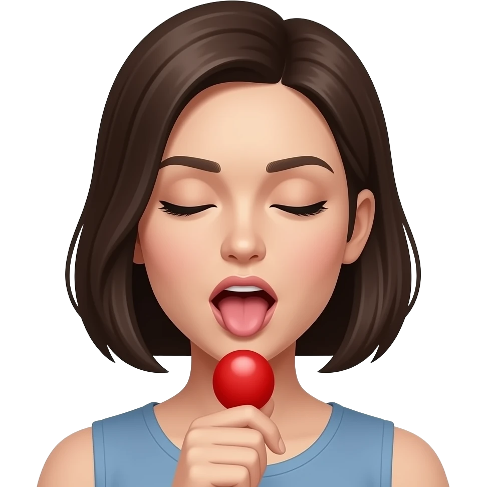 Gooning emoji