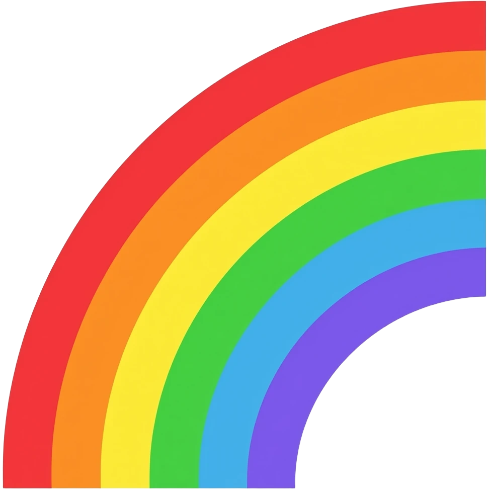 Rainbow emoji