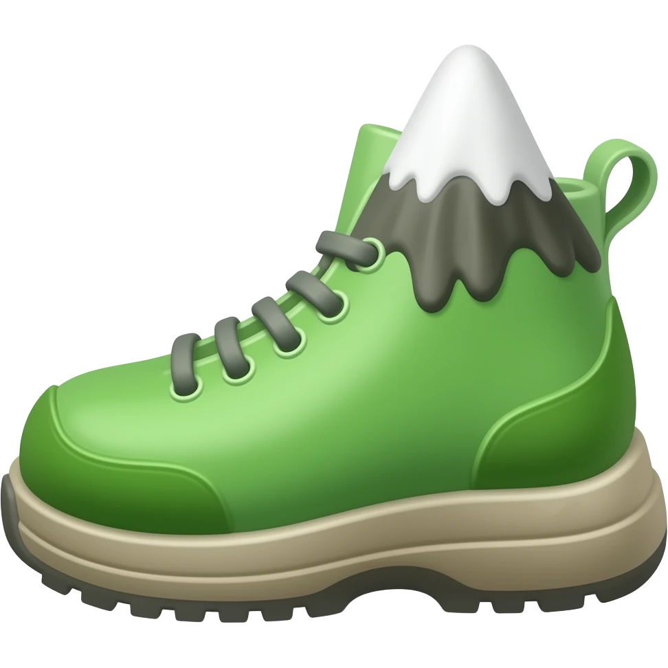 green Mountain Shoe emoji
