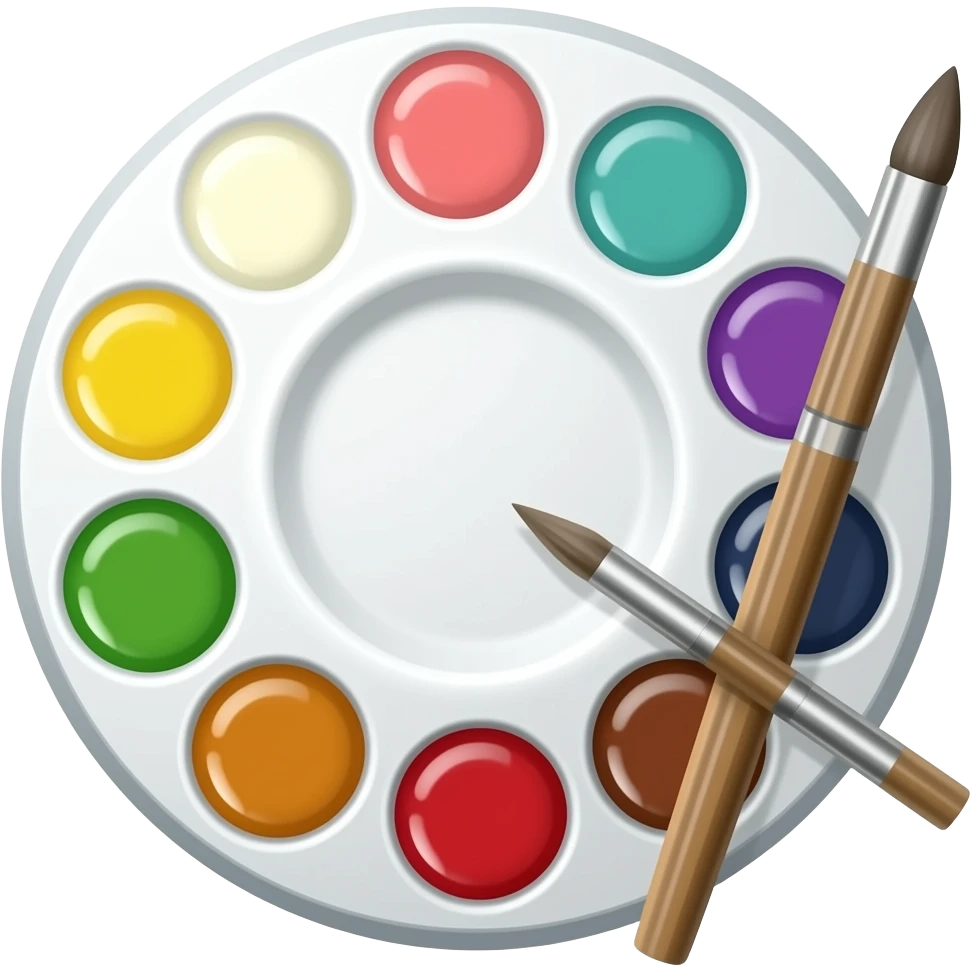paint set emoji