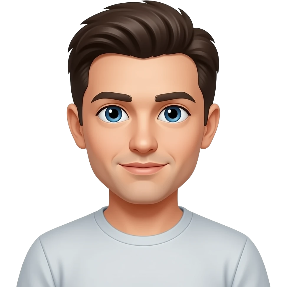 Give this image blue eye Blue eyes sitting emoji