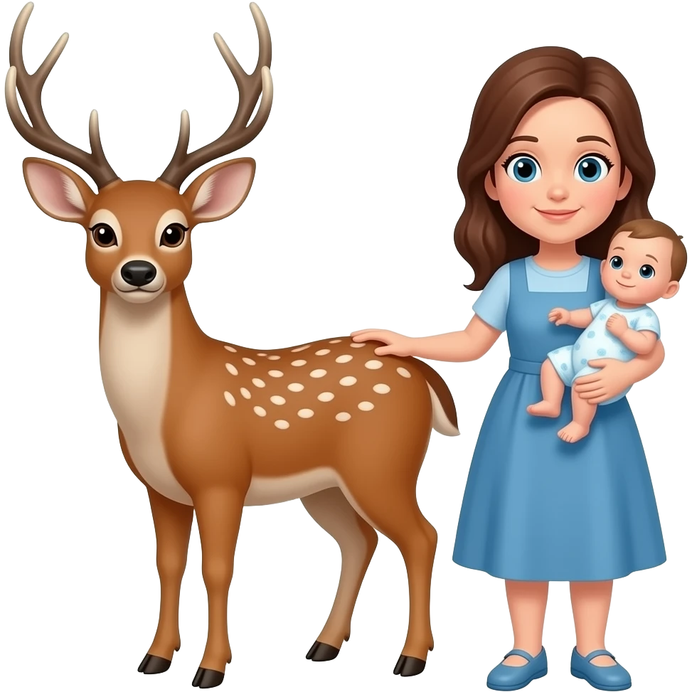 🦌🫄 emoji