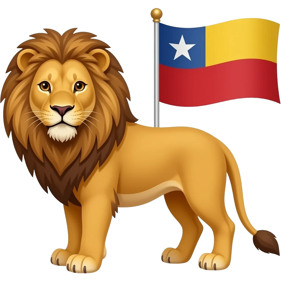 LEON con bandera emoji