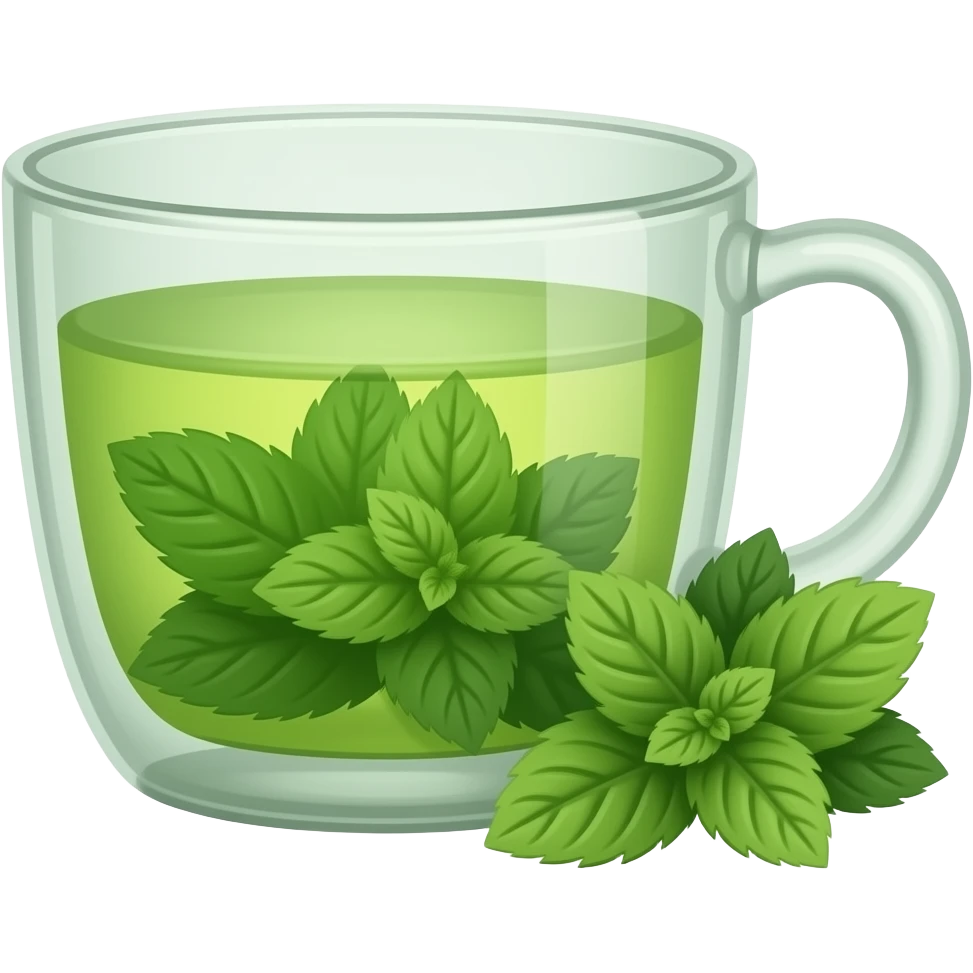 pepper mint tea emoji