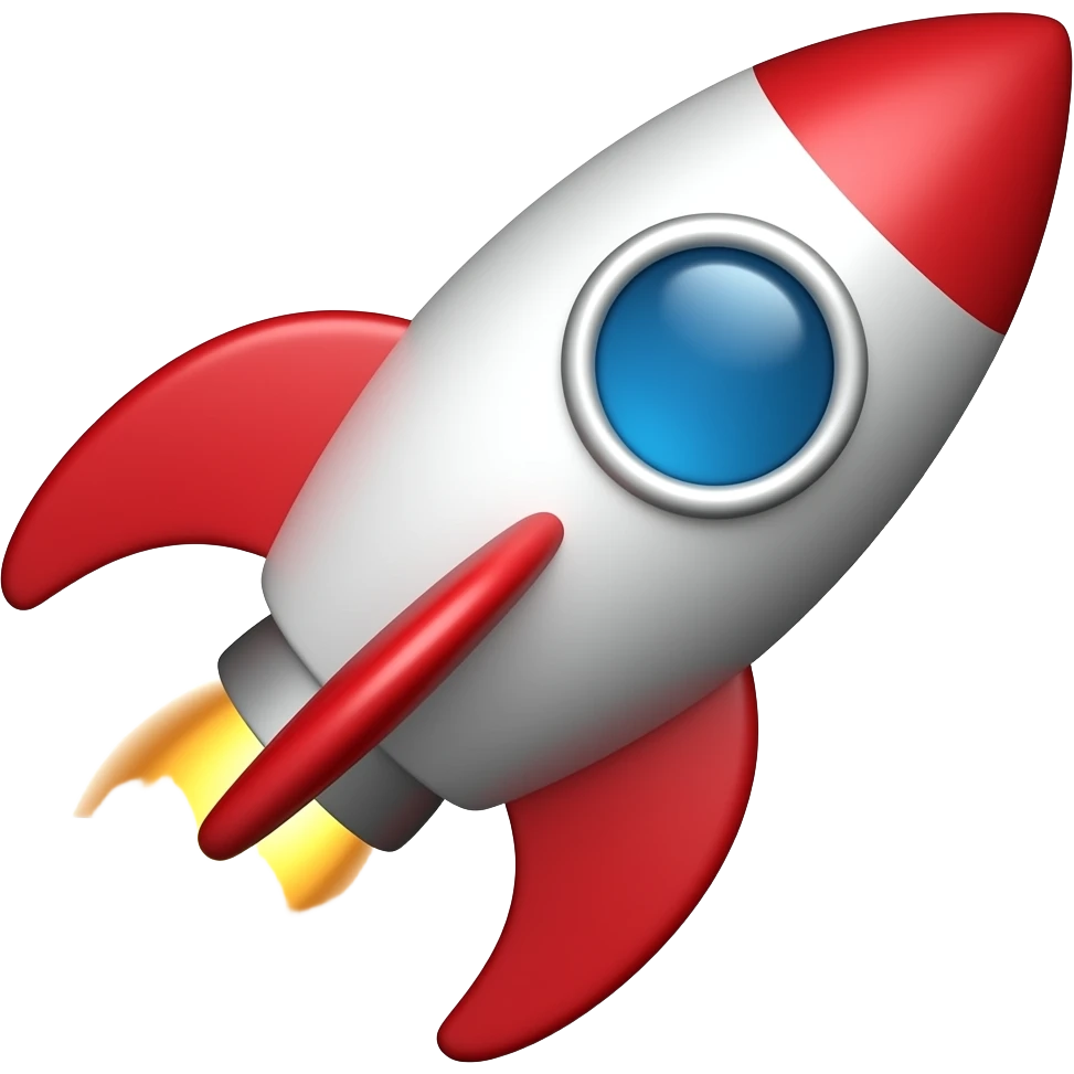 Rocket emoji