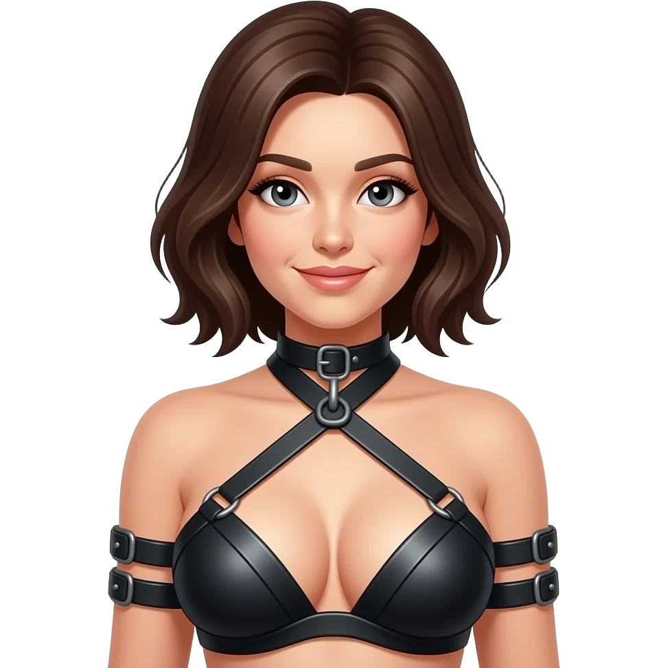 Breast in bondage emoji