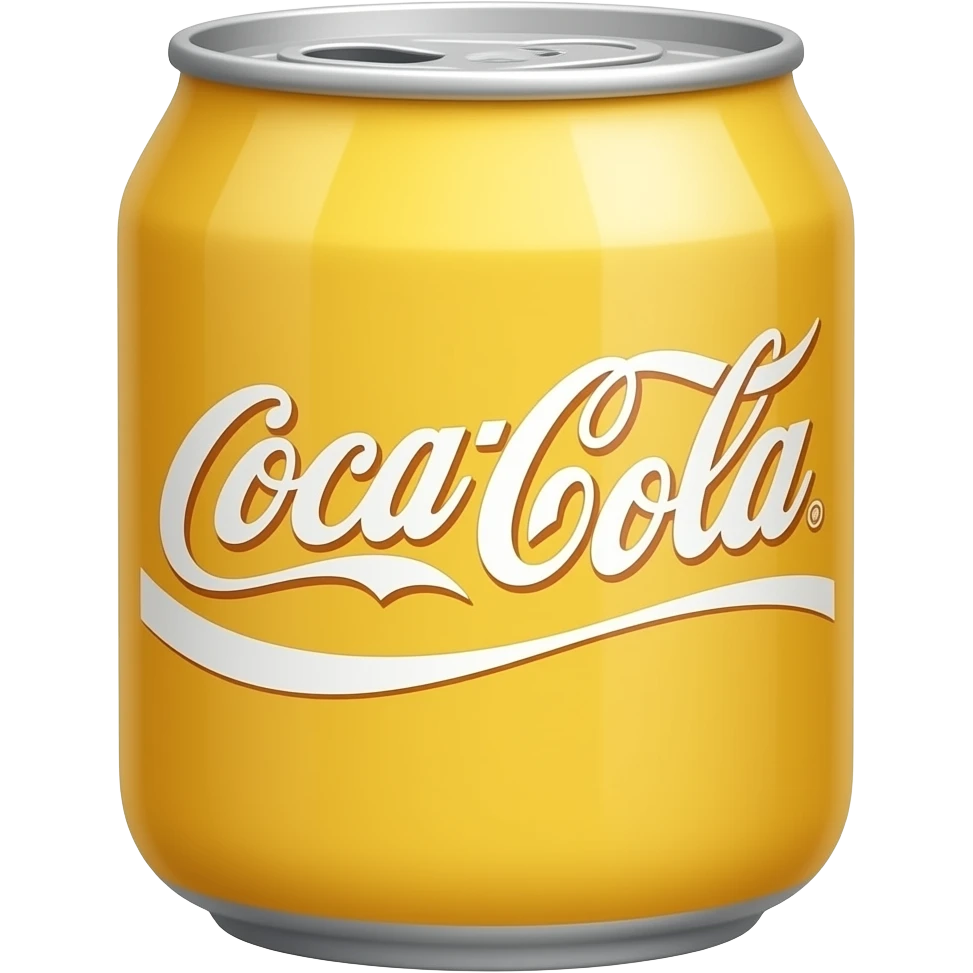 Yellow soda emoji