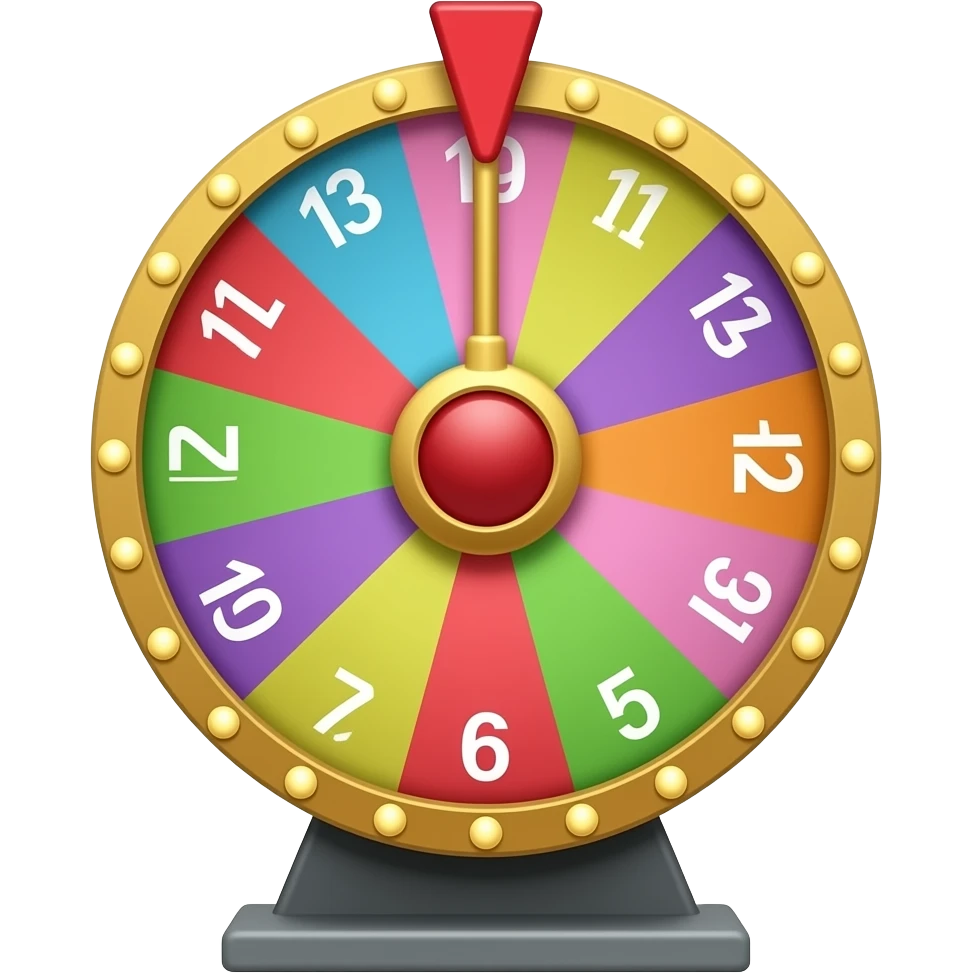 make me a spin wheel emoji