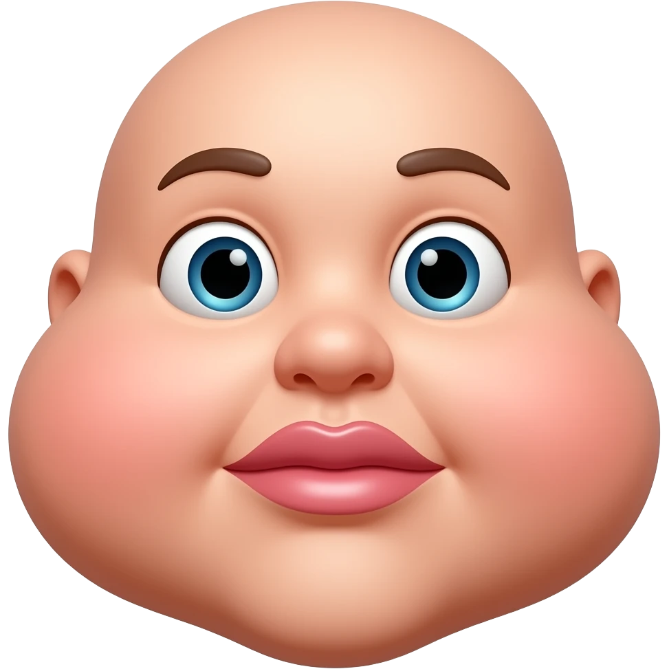 ปากอิ่มฟู emoji