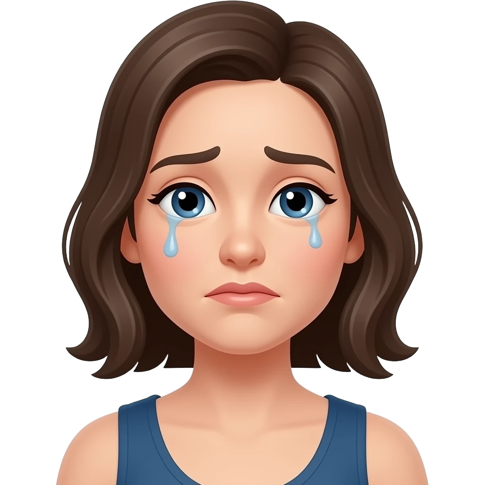 mujer  cansada emoji
