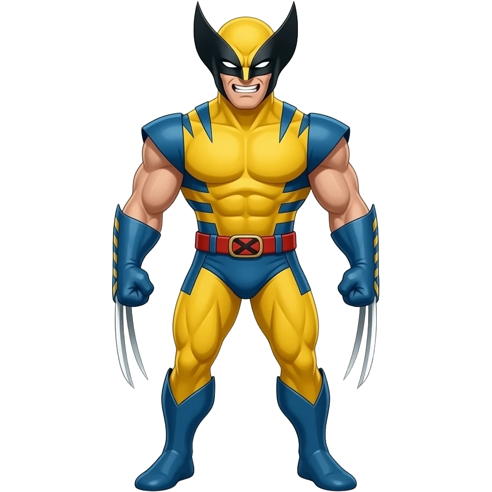 Create an emoji of wolverine emoji