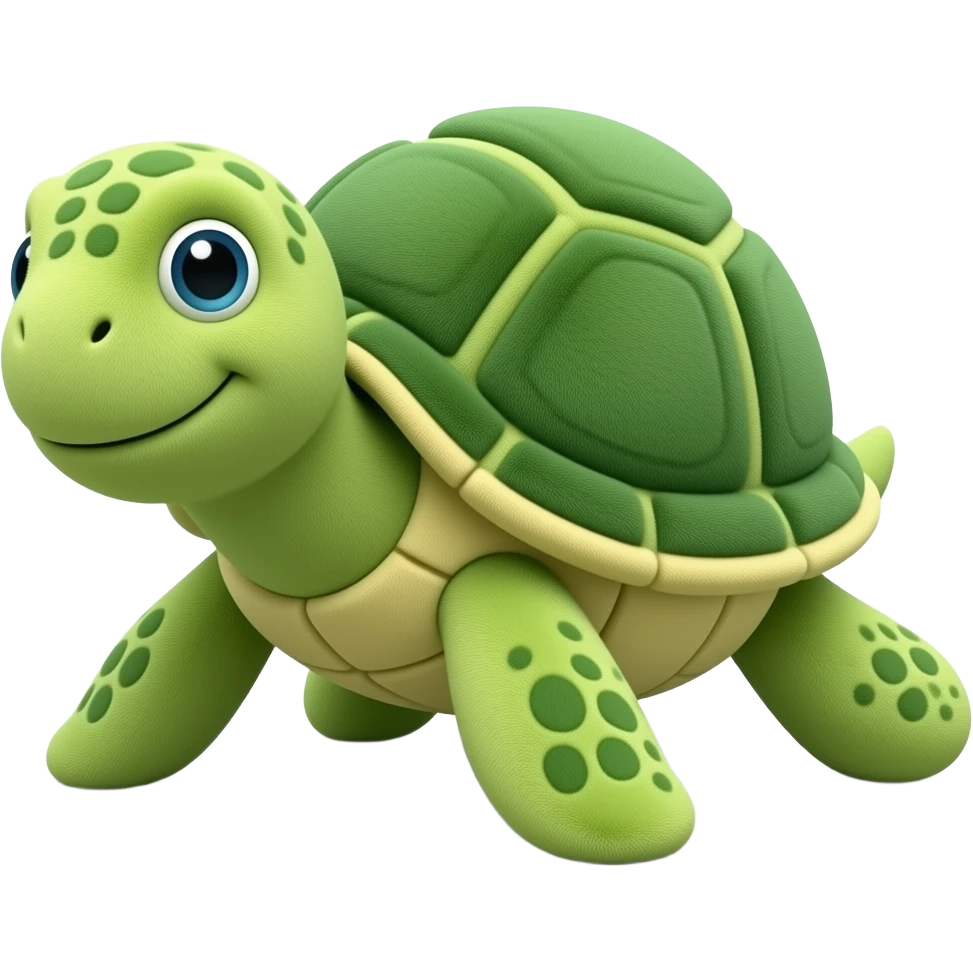 green turtle  stuffed animal emoji
