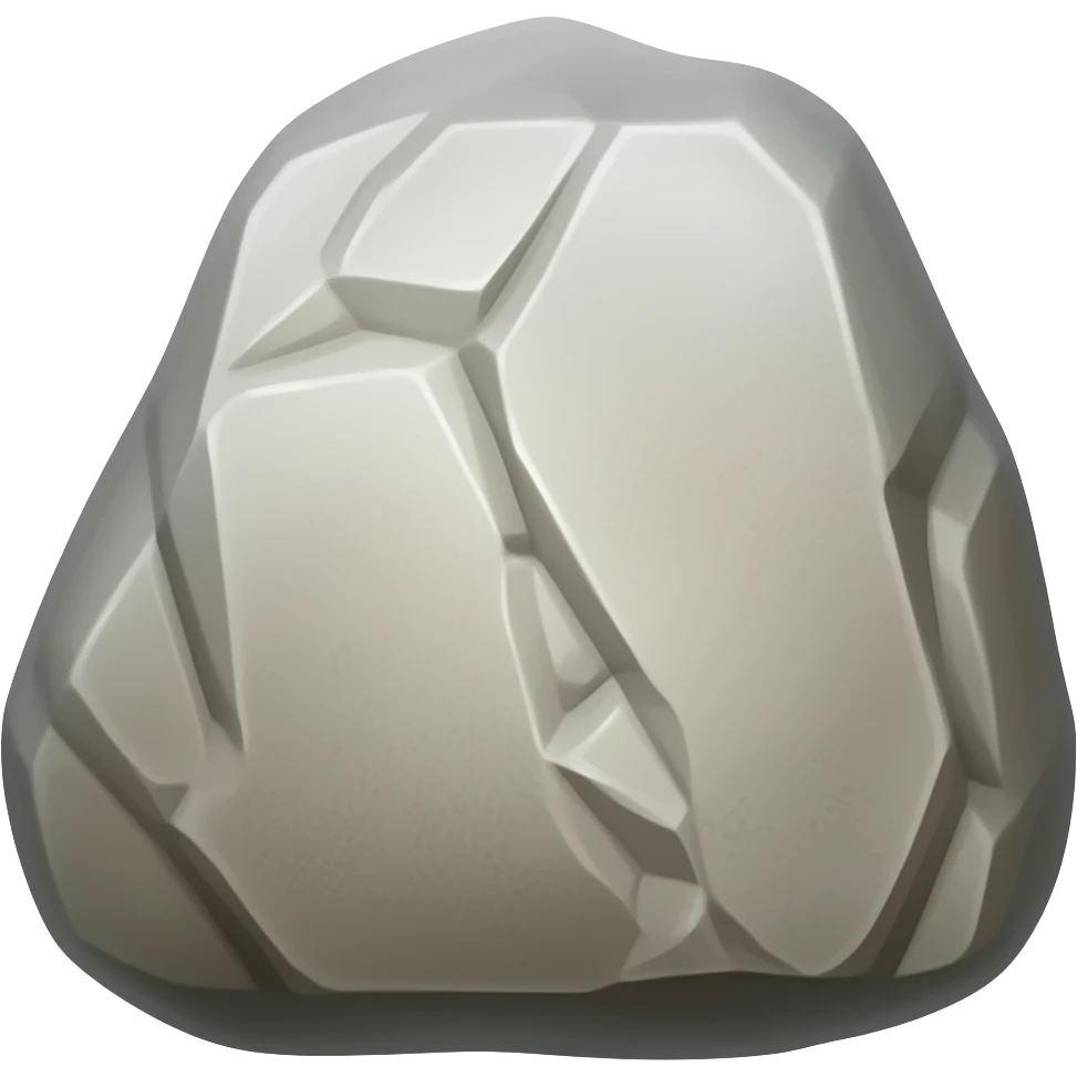 Rock emoji