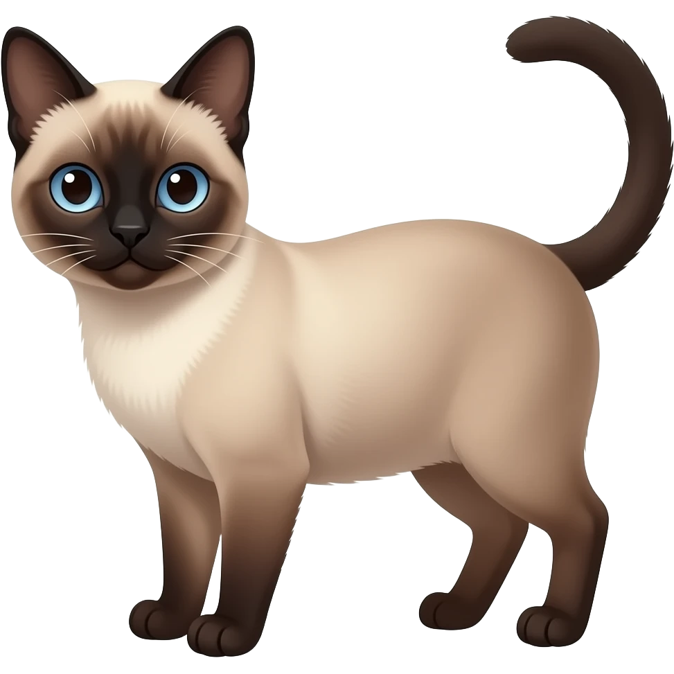 siamese cat emoji