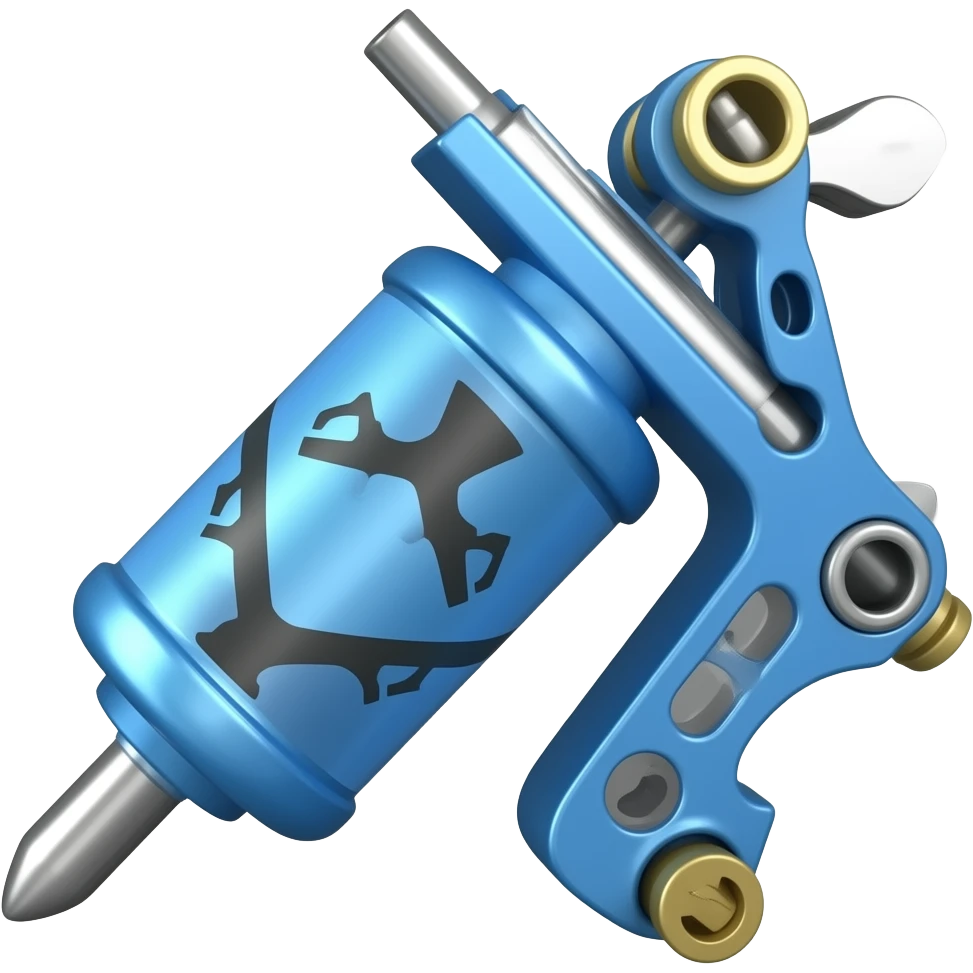 Make it blue tattoo machine emoji