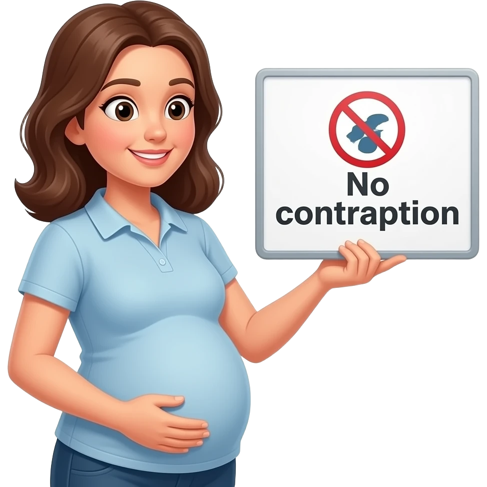 Interdit contraception grossesse emoji