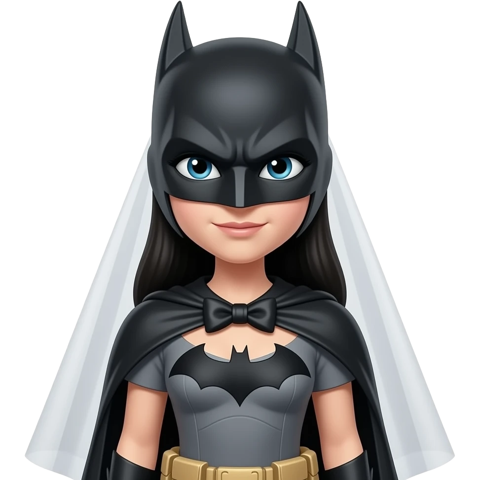 باتمان لابس فستان emoji