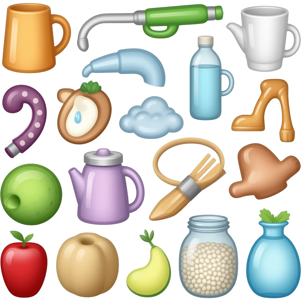 bric à brac en désordre emoji