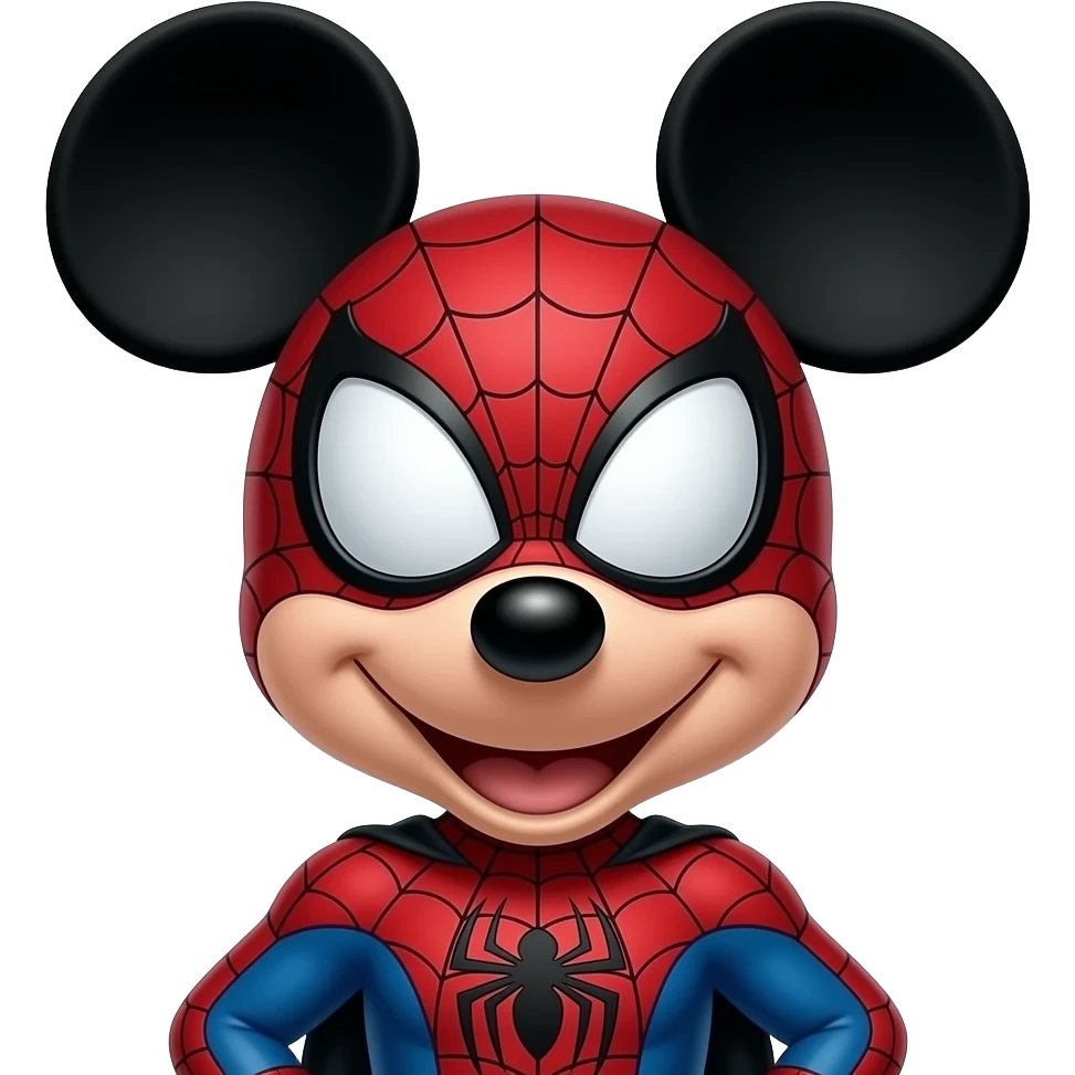 Spider Mickey emoji