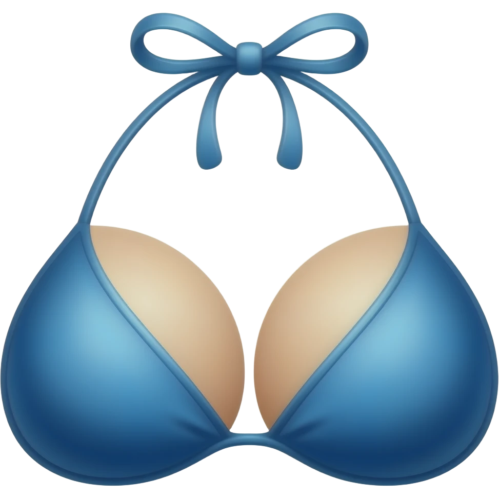 blue bikini emoji